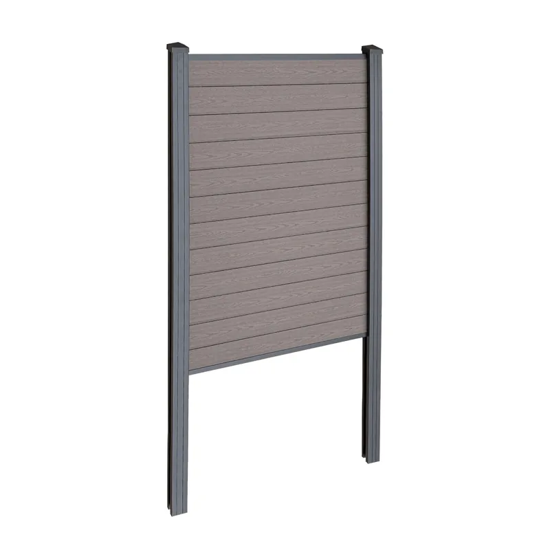 Finley recinzione in WPC modulo iniziale - A 180 x L 95 cm - Marrone Saldi