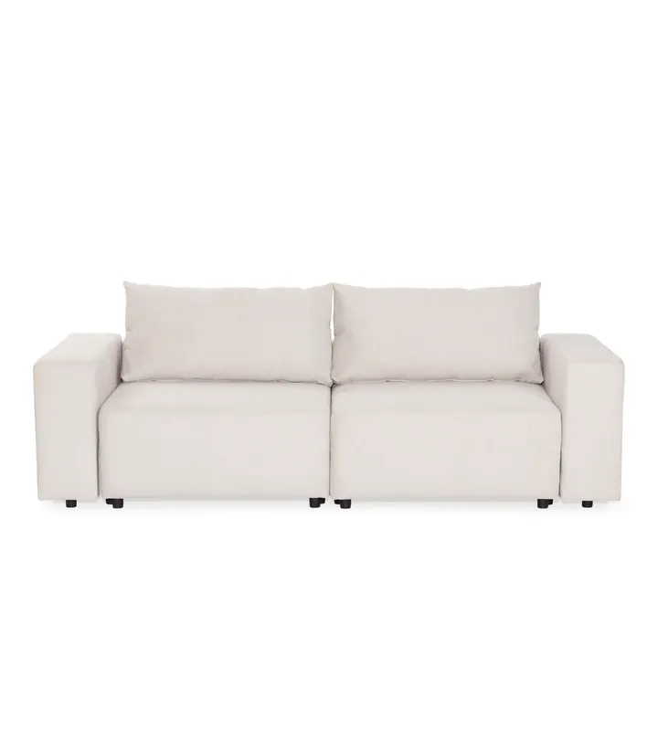 Prezzo Ridotto Noelle Divano letto in tessuto beige