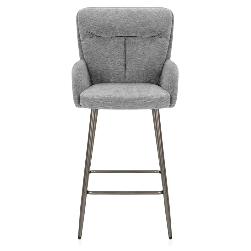 Sgabello Tessuto - Albany Grigio Offerta Speciale