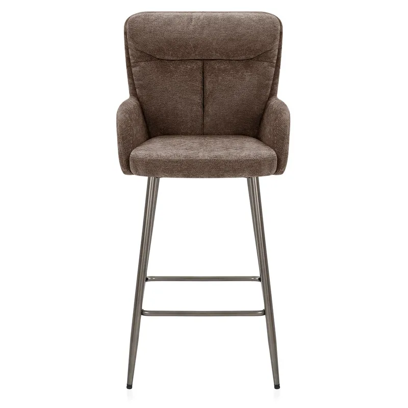 Offerta Speciale Sgabello Tessuto - Albany Marrone Scuro