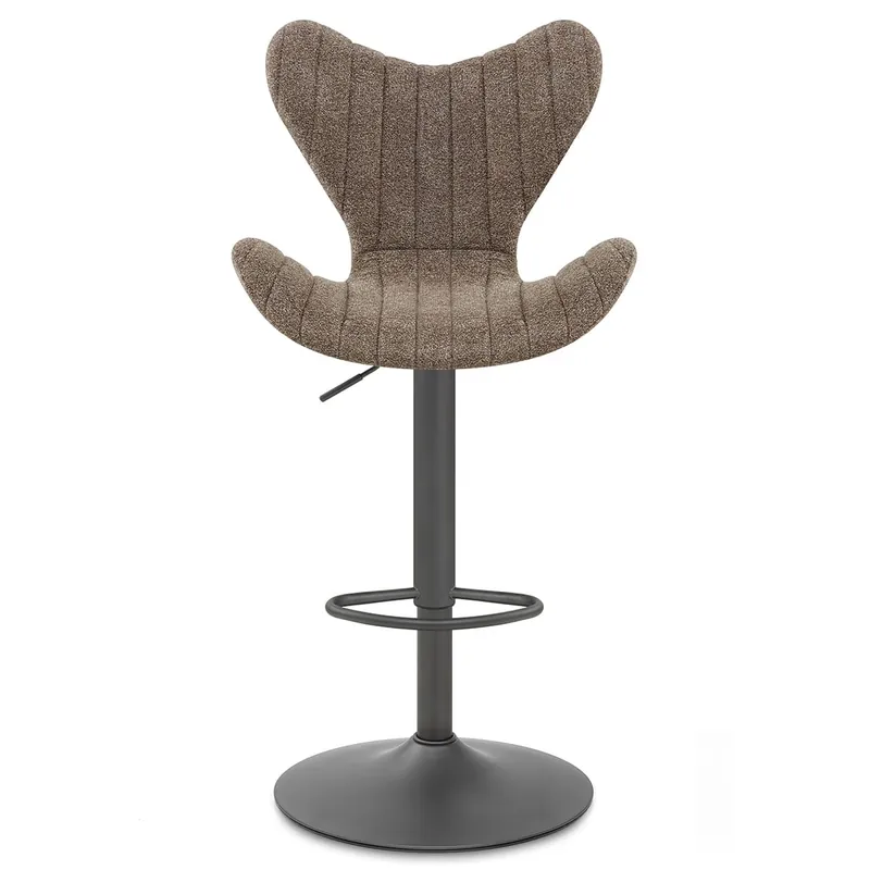 Sconto Sgabello Tessuto - BB Swivel Marrone
