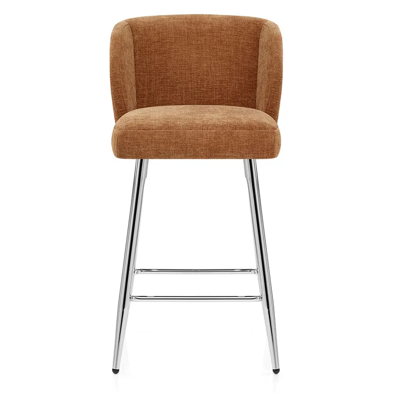 Sconto Sgabello Tessuto - Coast Marrone