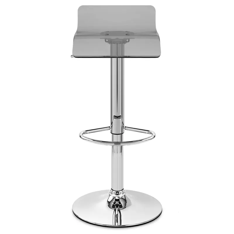 Prezzo Basso Sgabello Plastica Cromato - Shimmer Grigio