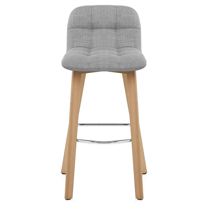 Ordina Subito Sgabello Tessuto Legno - Hex Grigio