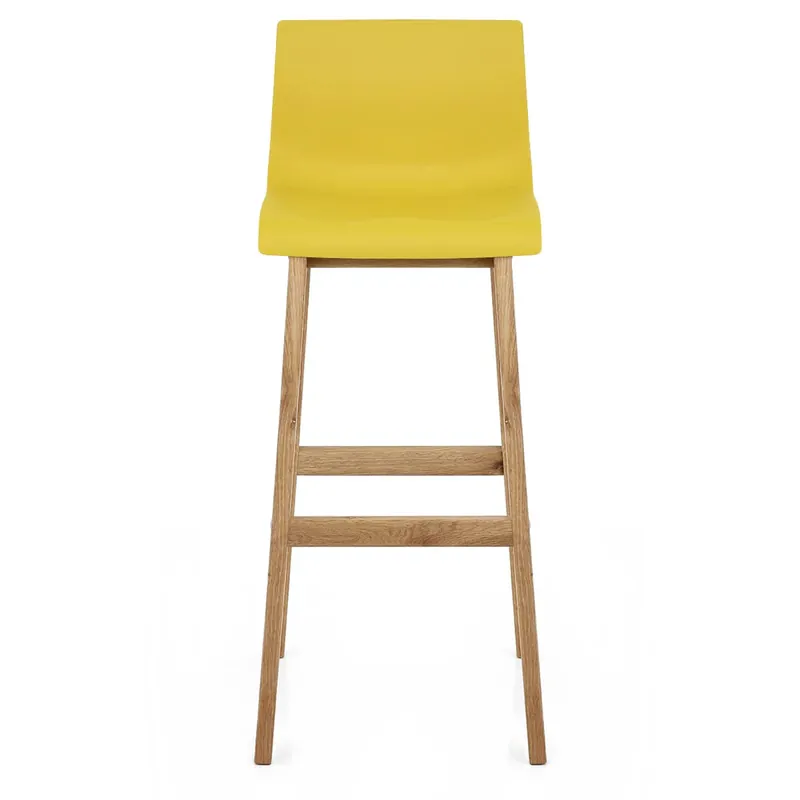 Direttamente Dal Produttore Sgabello Resina Legno - Drift ABS Giallo