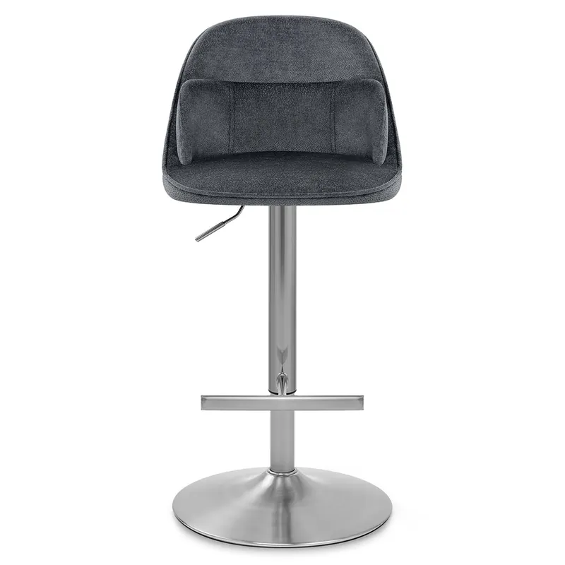 Prezzo Di Fabbrica Sgabello Stoffa - Freya Grigio scuro