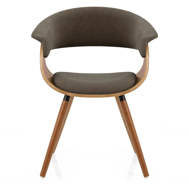 Sedia Tessuto Legno - Grafton Marrone Offerta Speciale