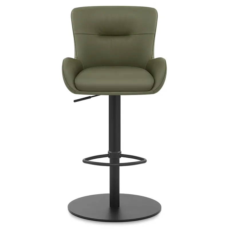 Sgabello Vera Pelle - Faraday Verde Offerta Del Giorno