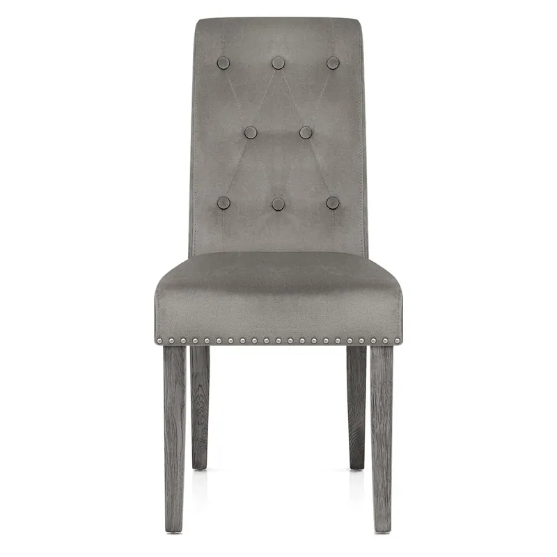 Promozione Sedia Velluto - Moreton Grigio