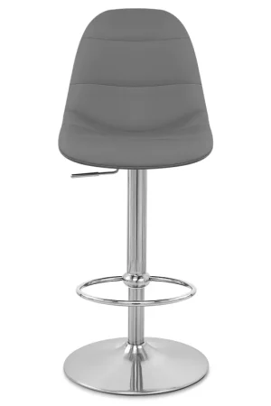 Vendita Finale Sgabello Ecopelle Satinato - Ferrero Grigio