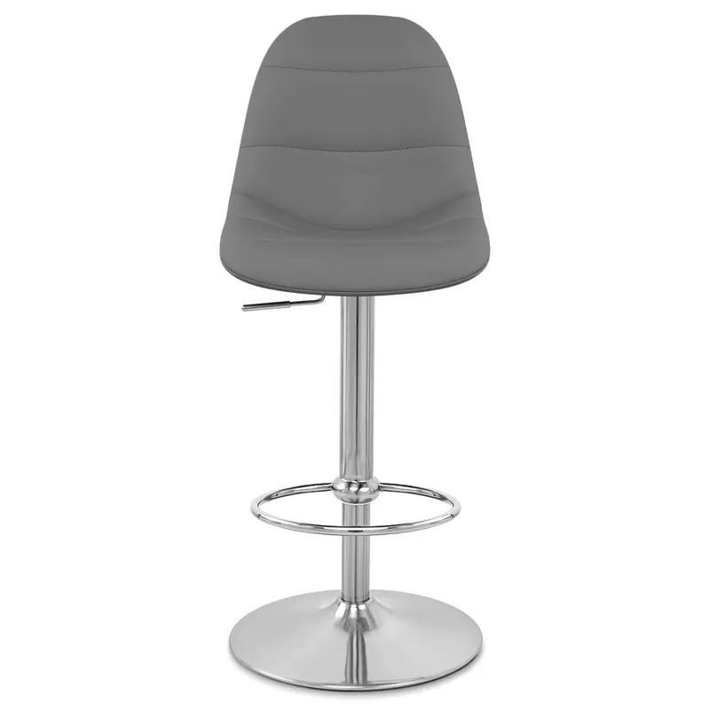 Vendita Finale Sgabello Ecopelle Satinato - Ferrero Grigio