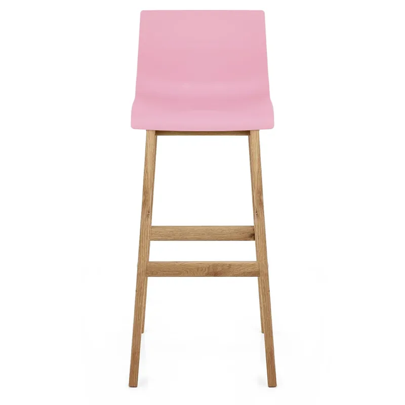 Sgabello Resina Legno - Drift ABS Rosa Ultima Occasione