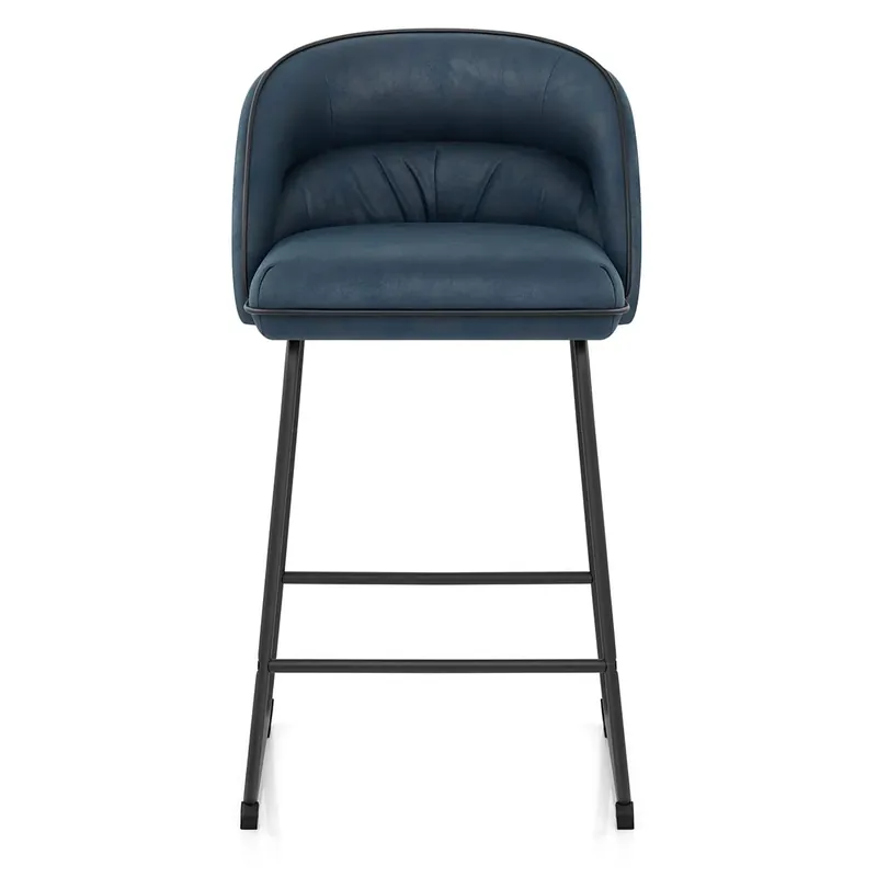Popolare Sgabello Ecopelle - Jackie Blu