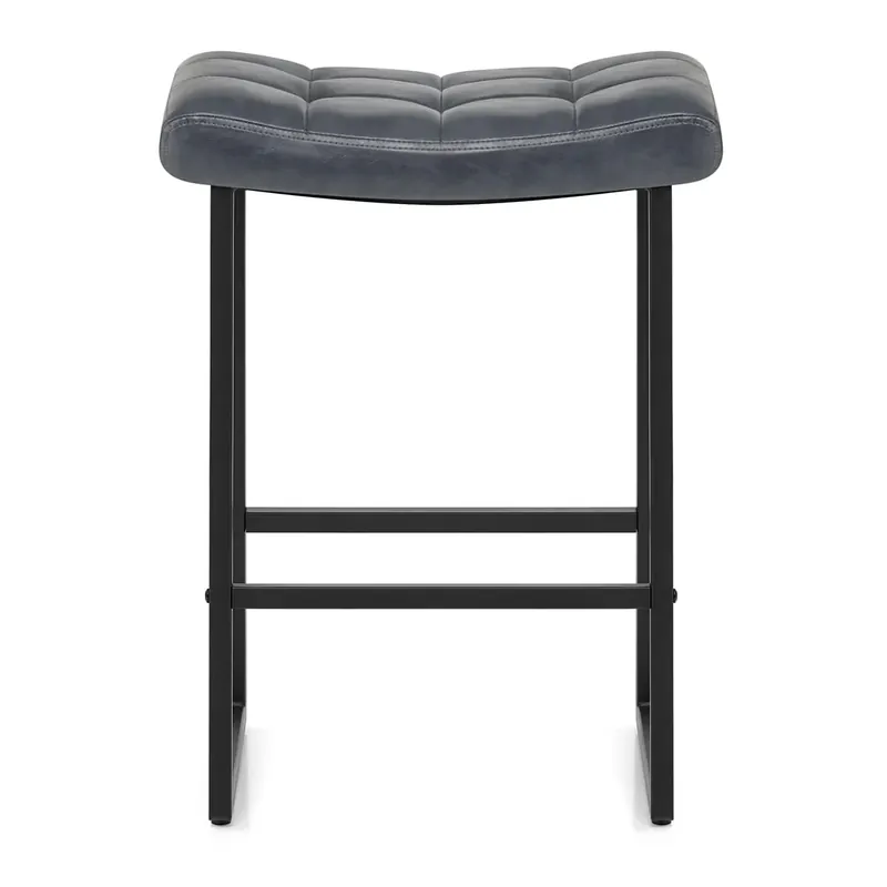 Sgabello Ecopelle Anticata - Jago Blu Compra Adesso