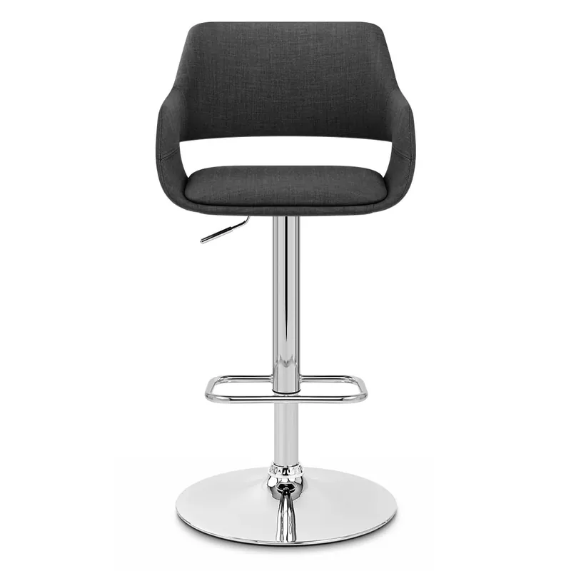 Compra Online Sgabello Tessuto - Nuevo Grigio scuro