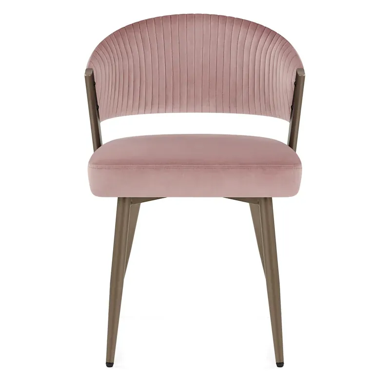 Compra Oggi Stesso Sedia da Pranzo Velluto - Lusso Rosa