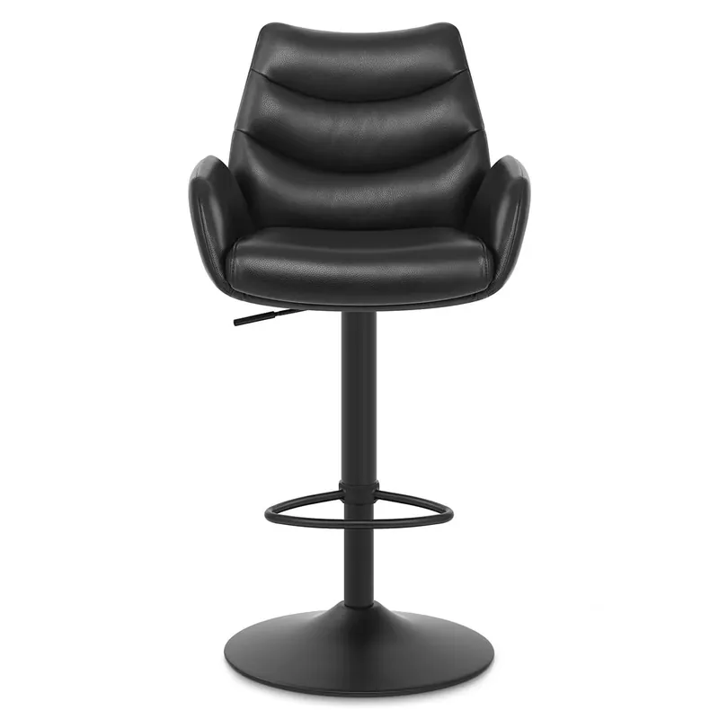 Sgabello Vera Pelle - Madrid Nero Bestseller