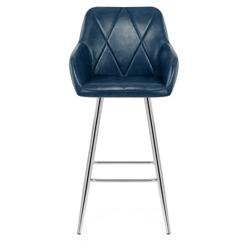 Promozione Esclusiva Sgabello Ecopelle Anticata - Mason Blu