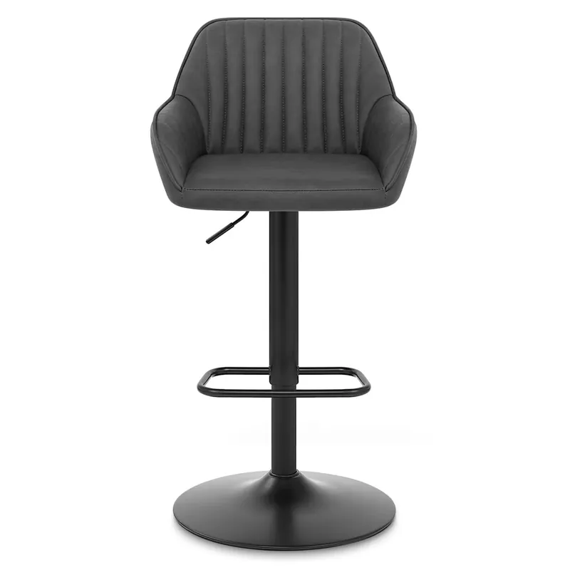 Prezzo Di Fabbrica Sgabello Ecopelle - Sol Grigio