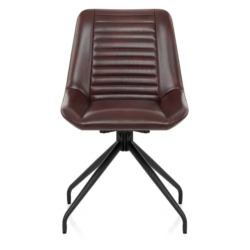Sedia Ecopelle - Forse Marrone Super Prezzo