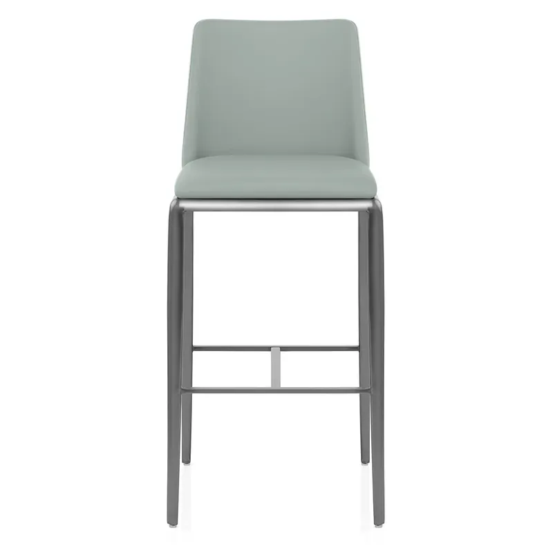 Ultime Pezzi Sgabello Ecopelle - Elise Blu