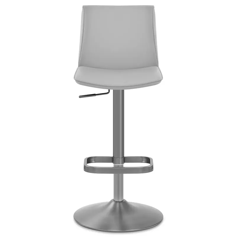Sgabello Ecopelle - Alto Grigio Spedizione Espresso