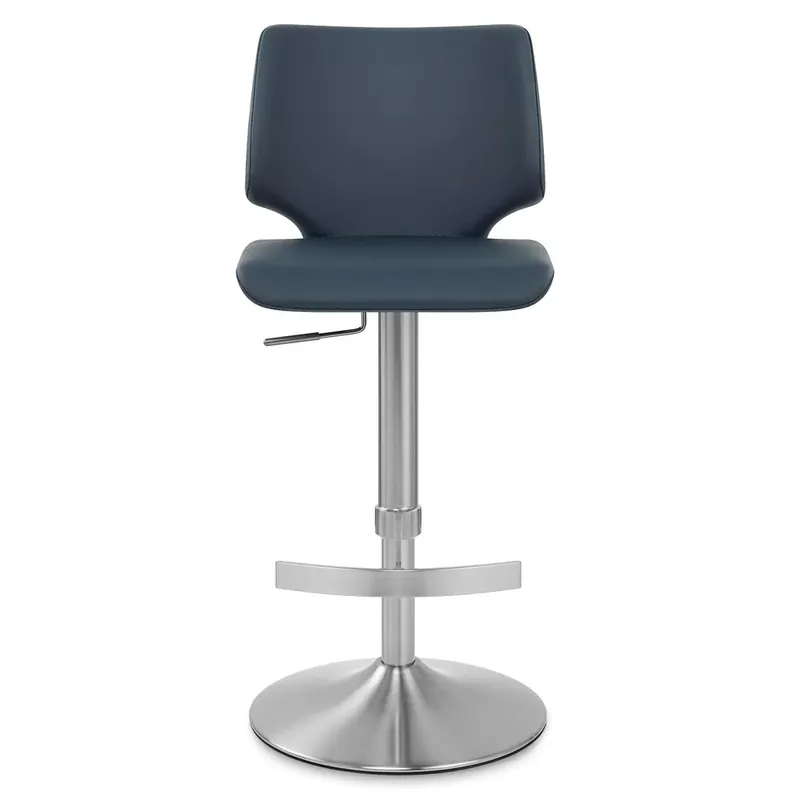 Sgabello Ecopelle Satinato - Mode Blu Sconto