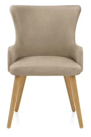A Buon Prezzo Sedia Ecopelle Legno - Diablo Talpa