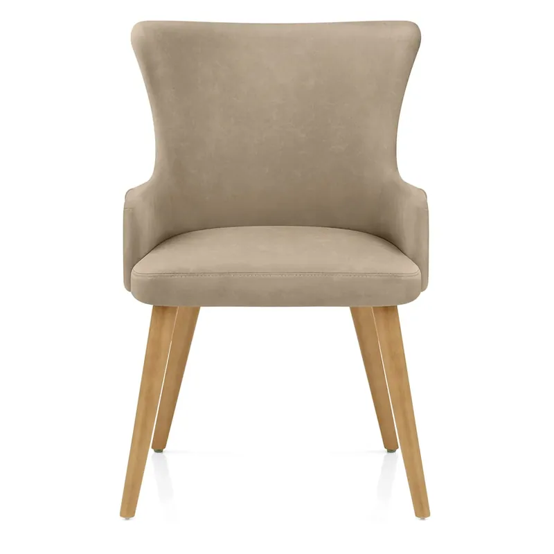 A Buon Prezzo Sedia Ecopelle Legno - Diablo Talpa