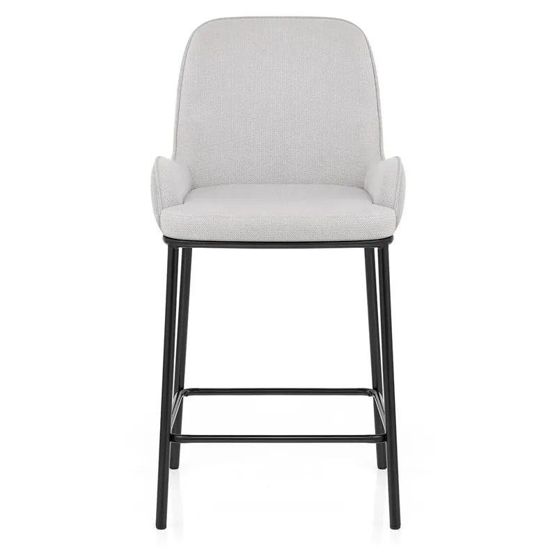 Di Tendenza Sgabello Tessuto - Cameo Grigio