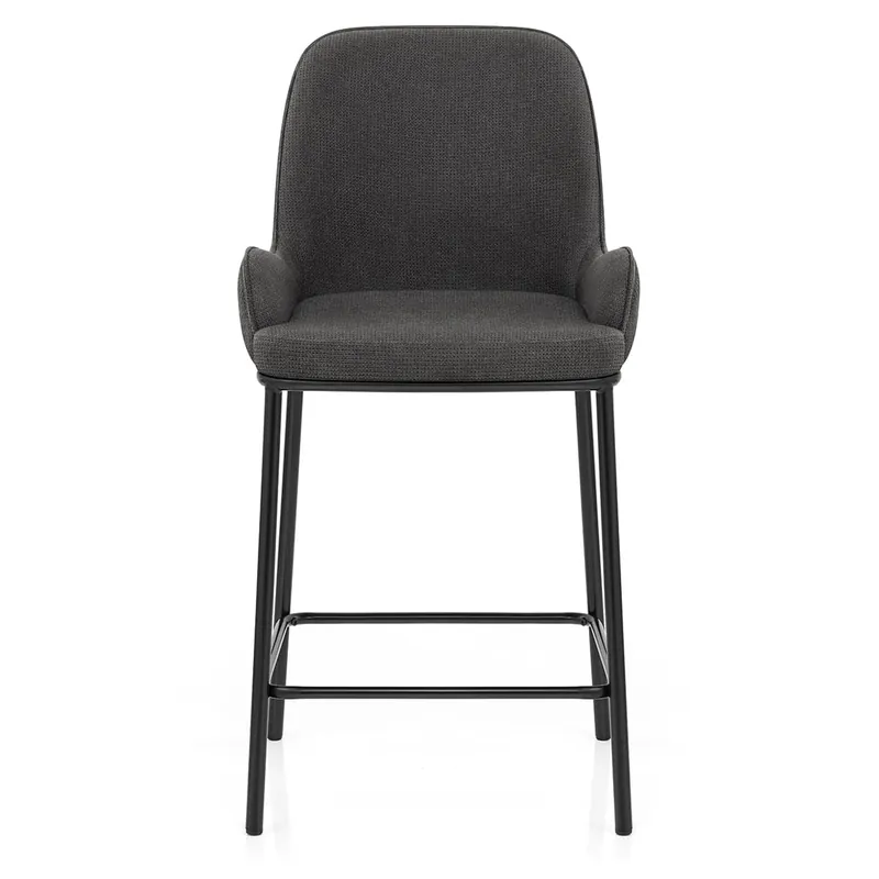 Sgabello Tessuto - Cameo Grigio scuro Promozione Esclusiva