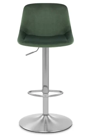 Acquista Ora Sgabello Velluto Satinato - Scoop Verde