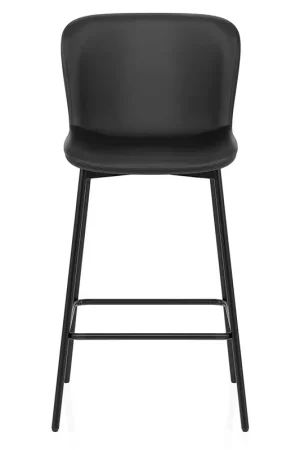 Compra Oggi Stesso Sgabello da bar Ecopelle - Jasmine Nero