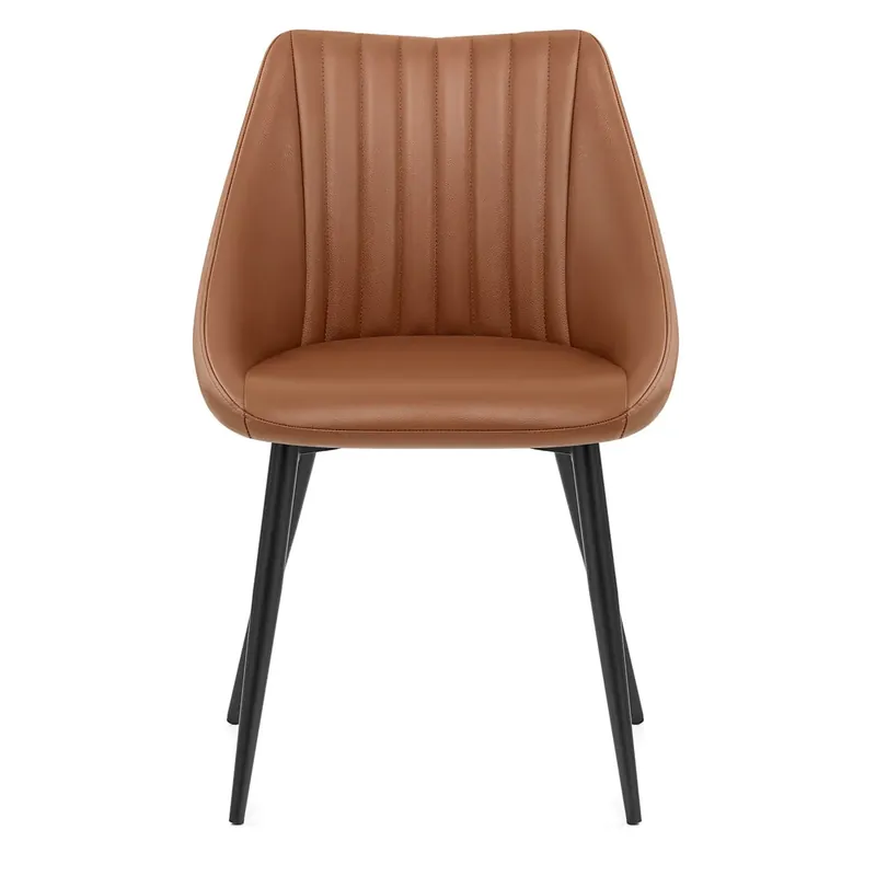 Sedia Vera Pelle - Strata Marrone Offerta Lampo