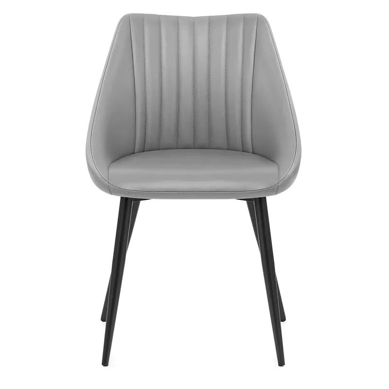 Sedia Vera Pelle - Strata Grigio Promozione