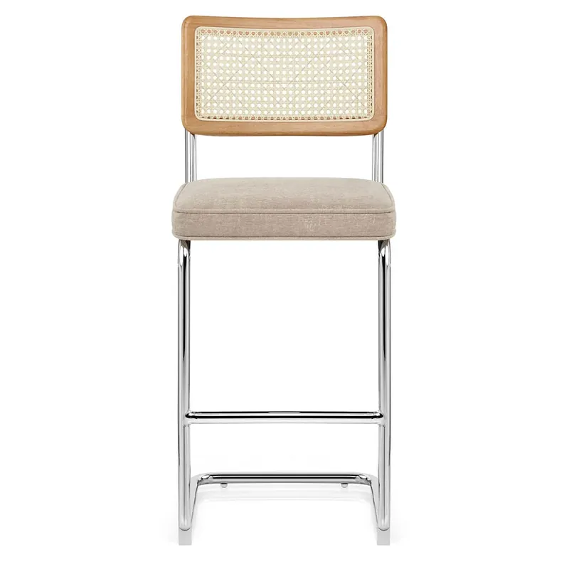 Promo Stagionale Sgabello Stoffa - Clara Crema