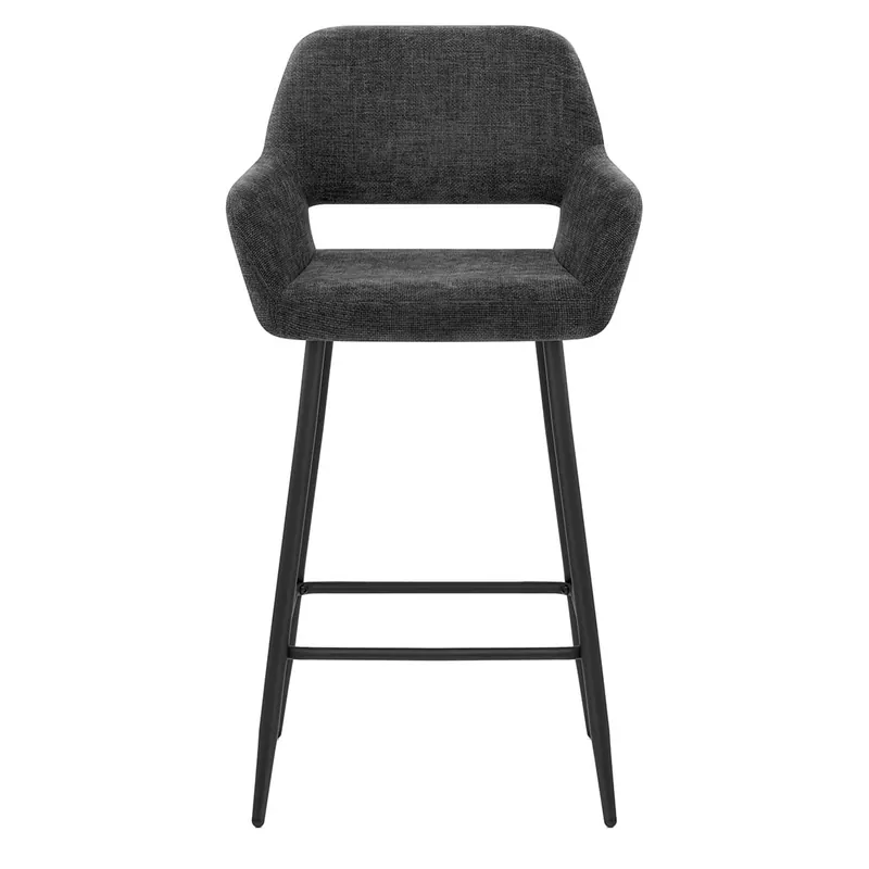 Offerta Del Giorno Sgabello Tessuto - Raven Nero