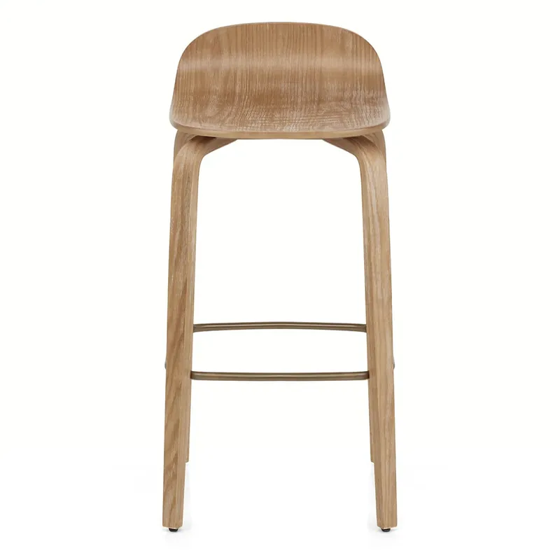 Sgabello Legno Chiaro - Curve Legno Super Prezzo