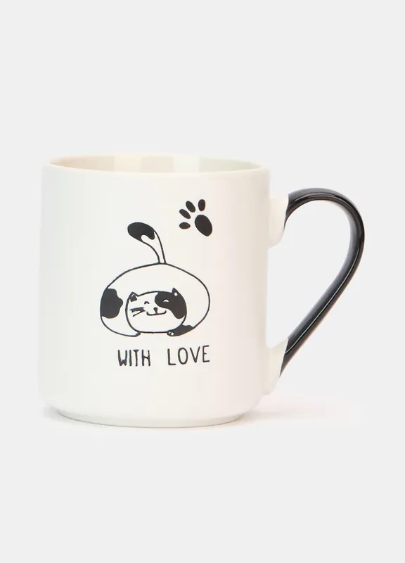 Tazza With Love in ceramica Reso Gratuito