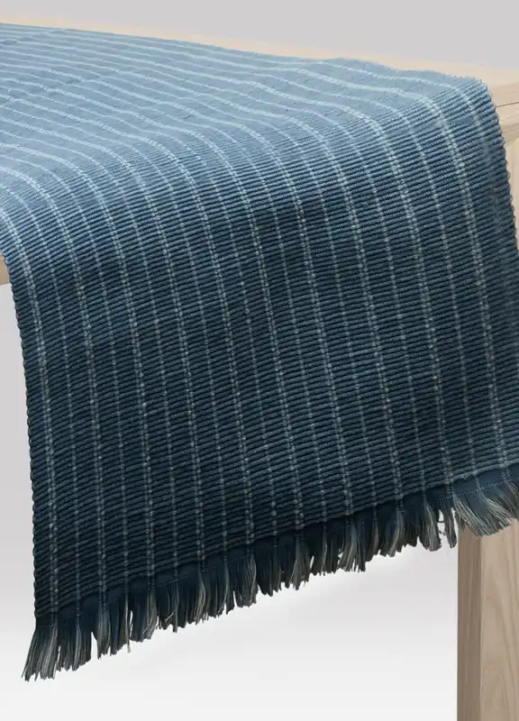 Runner in cotone con frange Prezzo Basso